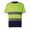 T-Shirt Bicolor Alta-Visibilidade-Hi Vis Amarelo / Marinho-S-RAG-Tailors-Fardas-e-Uniformes-Vestuario-Pro