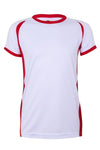 T-Shirt Criança de Desporto Bicolor-Branco/Vermelho-5/6-RAG-Tailors-Fardas-e-Uniformes-Vestuario-Pro