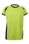 T-Shirt Criança de Desporto Bicolor-Lima/Preto-5/6-RAG-Tailors-Fardas-e-Uniformes-Vestuario-Pro