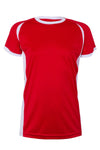 T-Shirt Criança de Desporto Bicolor-Vermelho/Branco-5/6-RAG-Tailors-Fardas-e-Uniformes-Vestuario-Pro