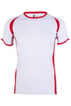 T-Shirt Desorto Tecnica Bicolor-Branco/Vermelho-S-RAG-Tailors-Fardas-e-Uniformes-Vestuario-Pro