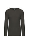 T-Shirt Homem m\comprida Algodão (1 de 2)-Dark Grey-S-RAG-Tailors-Fardas-e-Uniformes-Vestuario-Pro