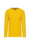 T-Shirt Homem m\comprida Algodão (2 de 2)-Amarelo-S-RAG-Tailors-Fardas-e-Uniformes-Vestuario-Pro