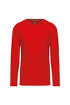 T-Shirt Homem m\comprida Algodão (2 de 2)-Red-S-RAG-Tailors-Fardas-e-Uniformes-Vestuario-Pro