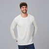 T-Shirt Masculina M\Comprida Tomar-Branco-XS-RAG-Tailors-Fardas-e-Uniformes-Vestuario-Pro