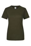 T-Shirt Senhora Mellrose (3 de 3)-Verde Khaki-XS-RAG-Tailors-Fardas-e-Uniformes-Vestuario-Pro