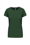 T-Shirt Senhora m\curta decote redondo (1 de 2)-S-Verde Floresta-RAG-Tailors-Fardas-e-Uniformes-Vestuario-Pro