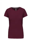 T-Shirt Senhora m\curta decote redondo (2 de 2 )-S-Vinho-RAG-Tailors-Fardas-e-Uniformes-Vestuario-Pro