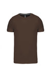 T-Shirt m\curta decote redondo (1 de 2)-Chocolate-S-RAG-Tailors-Fardas-e-Uniformes-Vestuario-Pro