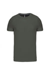 T-Shirt m\curta decote redondo (1 de 2)-Khaki Escuro-S-RAG-Tailors-Fardas-e-Uniformes-Vestuario-Pro