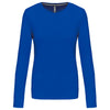 T-shirt Algodão Lavado m. comprida de senhora (1/2)-Light Royal Blue-XS-RAG-Tailors-Fardas-e-Uniformes-Vestuario-Pro