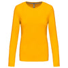 T-shirt Algodão Lavado m. comprida de senhora (2/2)-Yellow-XS-RAG-Tailors-Fardas-e-Uniformes-Vestuario-Pro