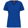 T-shirt BIO150 de senhora decote V-Light Royal Blue-XS-RAG-Tailors-Fardas-e-Uniformes-Vestuario-Pro