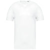 T-shirt Bio com decote sem costuras manga curta-White-S-RAG-Tailors-Fardas-e-Uniformes-Vestuario-Pro