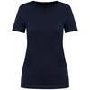 T-shirt Supima® decote redondo e manga curta de senhora-Deep Navy-XS-RAG-Tailors-Fardas-e-Uniformes-Vestuario-Pro