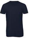 T-shirt Triblend de homem com decote em V-Azul Marinho-S-RAG-Tailors-Fardas-e-Uniformes-Vestuario-Pro