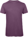 T-shirt Triblend de homem com decote redondo-Heather Roxo-S-RAG-Tailors-Fardas-e-Uniformes-Vestuario-Pro
