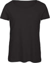 T-shirt Triblend de senhora com decote redondo-Preto-XS-RAG-Tailors-Fardas-e-Uniformes-Vestuario-Pro