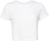 T-shirt "crop" Flowy-Branco-S-RAG-Tailors-Fardas-e-Uniformes-Vestuario-Pro