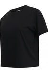 T-shirt curta de corte quadrado de senhora-Preto-XS-RAG-Tailors-Fardas-e-Uniformes-Vestuario-Pro