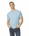 T-shirt de adulto Softstyle-Teal Ice-S-RAG-Tailors-Fardas-e-Uniformes-Vestuario-Pro