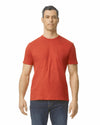 T-shirt de adulto Softstyle-True Red-S-RAG-Tailors-Fardas-e-Uniformes-Vestuario-Pro