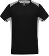 T-shirt de desporto bicolor-Preto / Fine Grey-XS-RAG-Tailors-Fardas-e-Uniformes-Vestuario-Pro