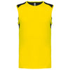 T-shirt de desporto bicolor de cavas-Fluorescent Yellow / Black-XS-RAG-Tailors-Fardas-e-Uniformes-Vestuario-Pro