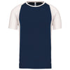 T-shirt de desporto bicolor de manga curta-Sporty Navy / White-XS-RAG-Tailors-Fardas-e-Uniformes-Vestuario-Pro