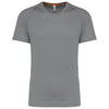 T-shirt de desporto de homem de material reciclado com decote redondo-Fine Grey-XS-RAG-Tailors-Fardas-e-Uniformes-Vestuario-Pro