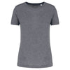 T-shirt de desporto de senhora Triblend com decote redondo-Grey Heather-XS-RAG-Tailors-Fardas-e-Uniformes-Vestuario-Pro