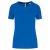 T-shirt de desporto de senhora de material reciclado com decote redondo-Aqua Blue-XS-RAG-Tailors-Fardas-e-Uniformes-Vestuario-Pro