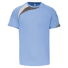 T-shirt de desporto manga curta-Sky Blue / White / Storm Grey-XS-RAG-Tailors-Fardas-e-Uniformes-Vestuario-Pro