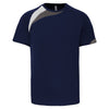 T-shirt de desporto manga curta-Sporty navy/White/Storm grey-XS-RAG-Tailors-Fardas-e-Uniformes-Vestuario-Pro