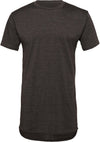 T-shirt de homem de corte comprido-Dark Grey Heather-S-RAG-Tailors-Fardas-e-Uniformes-Vestuario-Pro