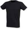T-shirt de homem decote redondo Feel Good-Preto-S-RAG-Tailors-Fardas-e-Uniformes-Vestuario-Pro