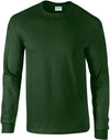 T-shirt de manga comprida Ultra Cotton™-Forest Verde-S-RAG-Tailors-Fardas-e-Uniformes-Vestuario-Pro