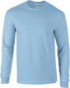 T-shirt de manga comprida Ultra Cotton™-Light Azul-S-RAG-Tailors-Fardas-e-Uniformes-Vestuario-Pro