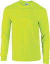 T-shirt de manga comprida Ultra Cotton™-Safety Amarelo-S-RAG-Tailors-Fardas-e-Uniformes-Vestuario-Pro