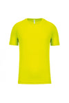 T-shirt de manga curta de desporto (1 de 2)-Fluorescent Yellow-XS-RAG-Tailors-Fardas-e-Uniformes-Vestuario-Pro