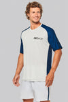 T-shirt de padel bicolor com mangas raglan de homem-RAG-Tailors-Fardas-e-Uniformes-Vestuario-Pro