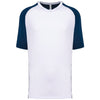 T-shirt de padel bicolor com mangas raglan de homem-Sporty Navy / White-S-RAG-Tailors-Fardas-e-Uniformes-Vestuario-Pro