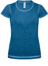 T-shirt de senhora DNM PLUG IN-Azul Clash-XS-RAG-Tailors-Fardas-e-Uniformes-Vestuario-Pro