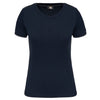 T-shirt de senhora Day To Day de manga curta-Navy / Silver-XS-RAG-Tailors-Fardas-e-Uniformes-Vestuario-Pro