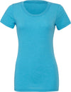 T-shirt de senhora com decote redondo Triblend-Aqua Triblend-S-RAG-Tailors-Fardas-e-Uniformes-Vestuario-Pro