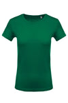 T-shirt de senhora com decote redondo de manga curta-Kelly Green-XS-RAG-Tailors-Fardas-e-Uniformes-Vestuario-Pro