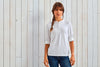 T-shirt de senhora com mangas dobráveis "Long John"-RAG-Tailors-Fardas-e-Uniformes-Vestuario-Pro