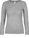 T-shirt de senhora de manga comprida E150-Sport Grey-XS-RAG-Tailors-Fardas-e-Uniformes-Vestuario-Pro