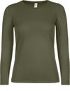 T-shirt de senhora de manga comprida E150-Urban Khaki-XS-RAG-Tailors-Fardas-e-Uniformes-Vestuario-Pro