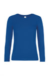 T-shirt de senhora de manga comprida E190-Royal Azul-XS-RAG-Tailors-Fardas-e-Uniformes-Vestuario-Pro